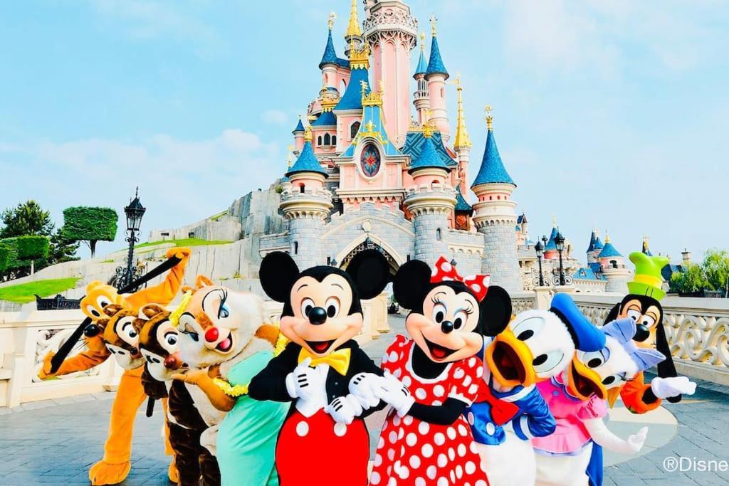 Superbe Duplex-15 Min Disneyland Villa Croissy-Beaubourg Buitenkant foto